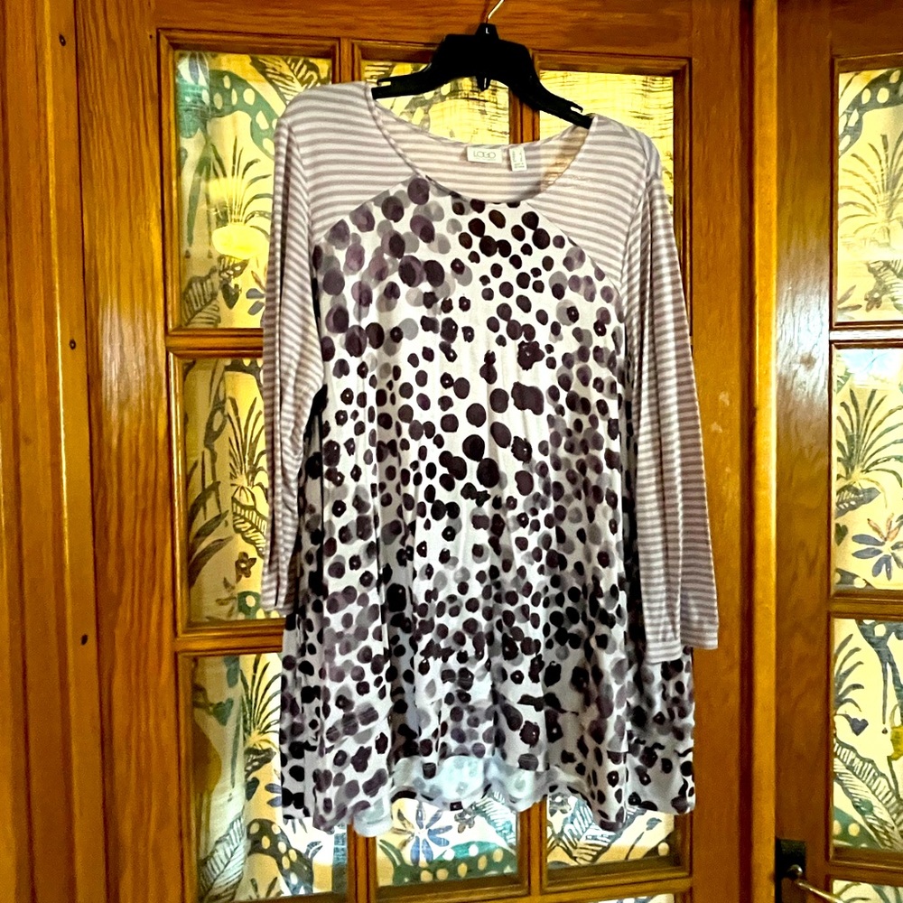 LOGO Lavender Large Top Super Soft Pockets